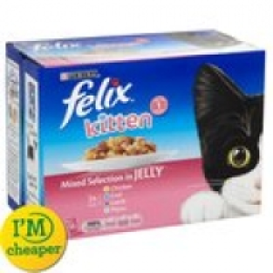 Felix Kitten Mixed Pouch Selection in je £3.50