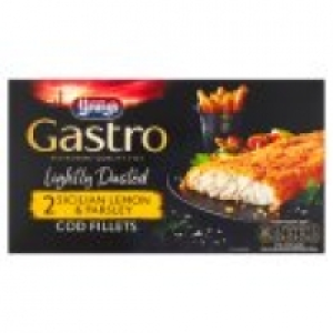 Gastro 2 Lightly Dusted Sicilian Lemon & Parsley Cod Fillets £2.50