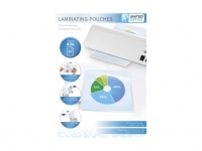 United Office A4 Laminating Pouches