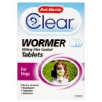 Asda Bob Martin Clear Wormer Tablets for Dogs 6kg+
