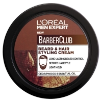 Wilko  LOreal Men Expert Barber Club Beard and Hair Styling Cream 