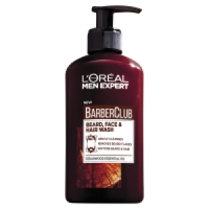 Wilko  LOreal Men Expert Barber Club Beard Face and Hair Wash 200m