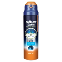 Wilko  Gillette Fusion ProGlide Ocean Breeze Sensitive Shaving Gel 