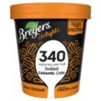 Asda Breyers Delights Salted Caramel Cake Lower Calories Ice Cream