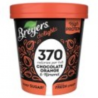 Asda Breyers Delights Chocolate Orange & Almond Lower Calorie Ice Cream