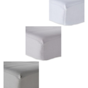 Double Cotton Rich Fitted Sheet £6.99