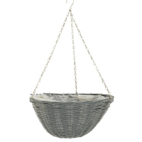 Aldi  Slate Round Hanging Basket