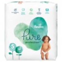 Asda Pampers Pure Protection Size 5 Nappies Essential Pack