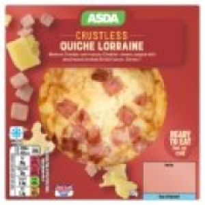 Asda Crustless Quiche Lorraine