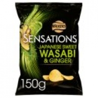 Asda Walkers Sensations Wasabi & Ginger Crisps