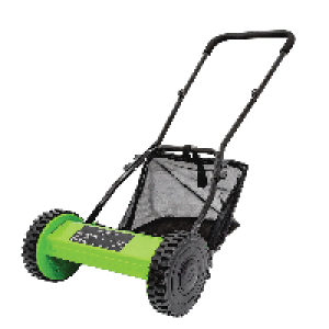 Charles Bentley Hand Push 30cm Lawnmower with 16L Collection £44.99