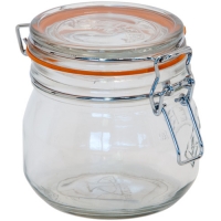 Partridges Kilner Kilner Glass Preserving Jar With Clip-Top Lid - 500ml