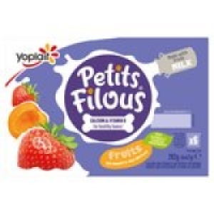 Petits Filous Fromage Frais Strawberry & Apricot  £1.00