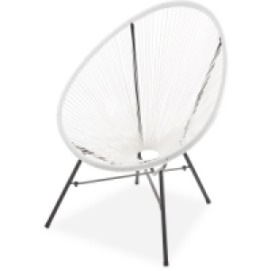 White Gardenline String Chair