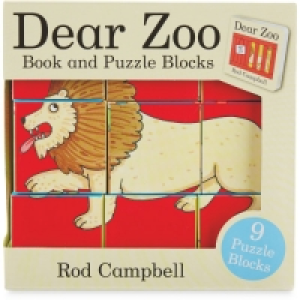 Dear Zoo Book & Puzzle Blocks Set