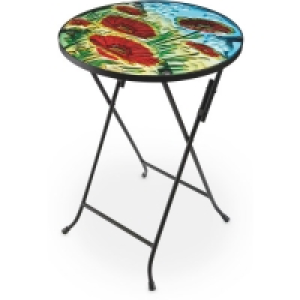 Decorative Glass Table Poppy £12.99