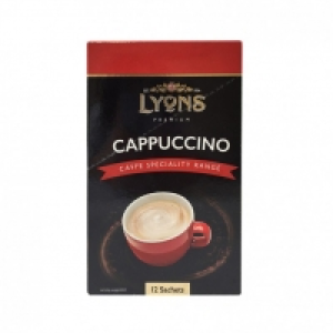 LYONS CAFFE LATTE 12 SACHETS £0.89