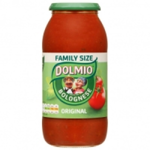 DOLMIO BOLOGNESE ORIGINAL SAUCE 750G £0.89