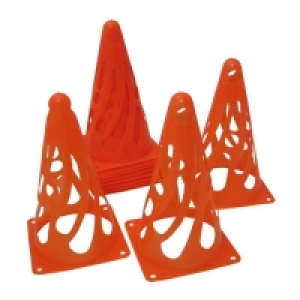 Pack Of 12 Flexible Football, Sports Training Cones £11.95