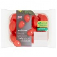 Waitrose  Waitrose baby plum tomatoes