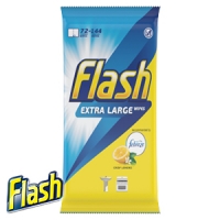 HomeBargains  Flash Anti-Bac Crisp Lemons XL Wipes (288 Wipes)