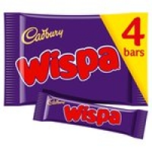 Cadbury Wispa Chocolate Bar 4 Pack £1.00