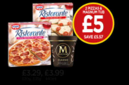 Dr. Oetker Ristorante Mozzarella Pizza, Dr. Oetker Ristorant £5.00
