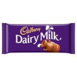 Cadbury Dairy Milk Chocolate Bar £1.00