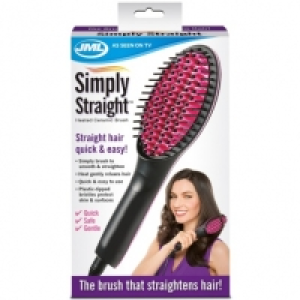 JML Simply Straight Heated Ceramic Brush