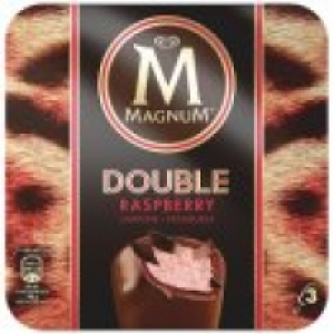 3 Double Raspberry Ice Creams £1.75