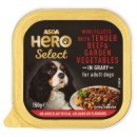 Asda Asda Hero Select Mini Fillets with Beef Rice & Vegetables in Grav