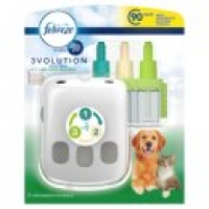 Asda Febreze with Ambi Pur 3Volution Plug-In Starter Kit Pet Air Freshene