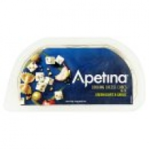 Apetina Green Olives & Garlic Cheese Cubes