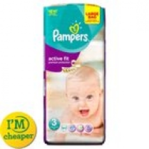 Pampers Active Fit Size 3 Midi 4-9Kg L £9.00