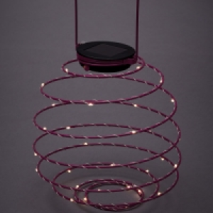 Pink Solar Spiral Light 2 Pack £9.98