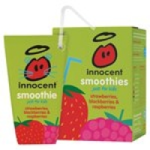 Innocent Kids Strawberry, Blackberry & Raspberry Smoothies £3.30