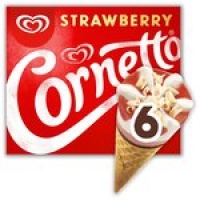 Morrisons  Cornetto Strawberry Ice cream cone