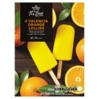 Morrisons  Morrisons The Best Valencia Orange Lollies 4 Pack