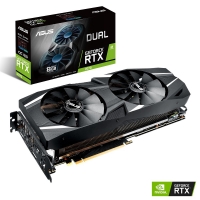 Overclockers Asus Asus GeForce RTX 2070 Dual 8192MB PCI-Express Graphics Card