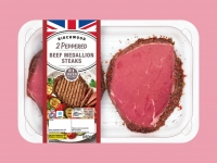 Lidl  2 Peppered 21 Day Matured Beef Medallion Steaks