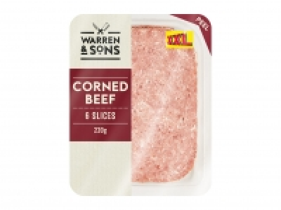 Warren < Sons 6 Corned Beef Slices