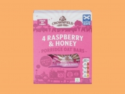 Crownfield 4 Scottish Porridge Oat Bars £1.29