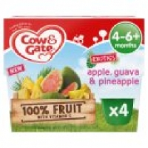 Exotics Apple, Guava & Pineapple Fruit Pots from 4-6+ Months £1.00