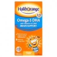 Asda Haliborange Omega-3 with Vitamins A C D & E Orange Syrup