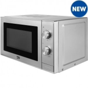 Beko 700W Compact Microwave With Grill Silver