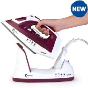 JTF  Kleeneze Iron 2 in 1 Cordless Plum