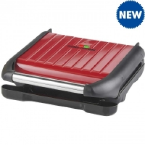 JTF  Russell Hobbs George Foreman 5 Portion Grill Red