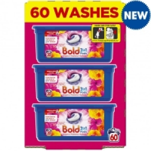 Bold Washing Capsules Bloom & Poppy 60 Washes £10.19