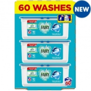 Fairy Non Bio Washing Capsules 60 Washes £10.19