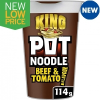 JTF  Pot Noodle King Size Beef 114g